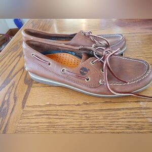 Timberland Men's Brown Boat Shoes